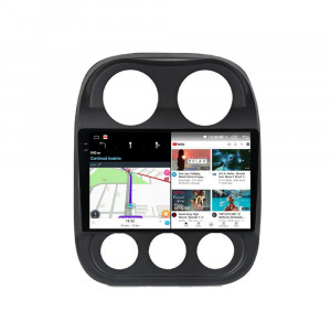 Navigatie dedicata cu Android Jeep Patriot I 2011 - 2017, 4GB RAM, Radio GPS Dual Zone, Display 2K QLED 10.36" Touchscreen, Internet Wi-Fi si slot SIM 4G, Bluetooth, MirrorLink, USB, Waze 108913