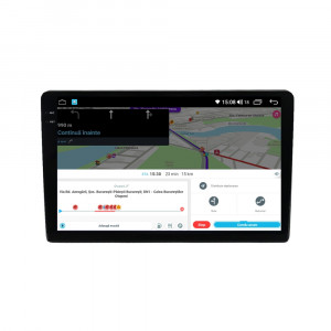 Navigatie dedicata cu Android Kia Ceed 2006 - 2009, 4GB RAM, Radio GPS Dual Zone, Display 2K QLED 9.5" Touchscreen, Internet Wi-Fi si slot SIM 4G, Bluetooth, MirrorLink, USB, Waze 112243