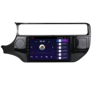 Navigatie dedicata cu Android Kia Rio III 2014 - 2017, 2GB RAM, Radio GPS Dual Zone, Display HD QLED 9" Touchscreen, Internet Wi-Fi si slot SIM 4G, Bluetooth, MirrorLink, USB 100261263