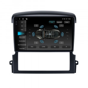 Navigatie dedicata cu Android KIA Sorento I 2006 - 2009, 12GB RAM, Radio GPS Dual Zone, Display 2K QLED 9.5" Touchscreen, Internet Wi-Fi si slot SIM 4G, Bluetooth, MirrorLink, USB, Waze 98273