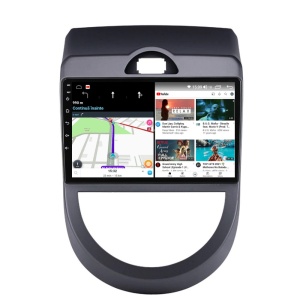 Navigatie dedicata cu Android Kia Soul 2009 - 2013, 6GB RAM, Radio GPS Dual Zone, Display HD QLED 9" Touchscreen, Internet Wi-Fi si slot SIM 4G, Bluetooth, MirrorLink, USB 100296483