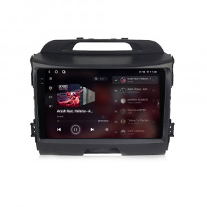 Navigatie dedicata cu Android KIA Sportage 2010 - 2016, 12GB RAM, Radio GPS Dual Zone, Display 2K QLED 9.5" Touchscreen, Internet Wi-Fi si slot SIM 4G, Bluetooth, MirrorLink, USB, Waze 95693