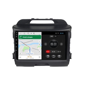 Navigatie dedicata cu Android KIA Sportage 2010 - 2016, 1GB RAM, Radio GPS Dual Zone, Display HD IPS 9" Touchscreen, Internet Wi-Fi, Bluetooth, MirrorLink, USB 100527903