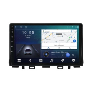 Navigatie dedicata cu Android Kia Stonic 2017 - 2025, 2GB RAM, Radio GPS Dual Zone, Display HD QLED 9" Touchscreen, Internet Wi-Fi si slot SIM 4G, Bluetooth, MirrorLink, USB