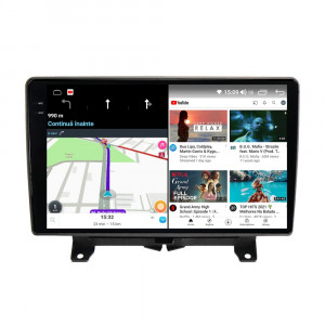 Navigatie dedicata cu Android Land Rover Range Rover Sport I 2005 - 2009, 4GB RAM, Radio GPS Dual Zone, Display 2K QLED 9.5" Touchscreen, Internet Wi-Fi si slot SIM 4G, Bluetooth, MirrorLink, USB, Waze 109753