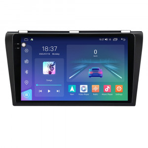 Navigatie dedicata cu Android Mazda 3 2003 - 2009, 8GB RAM, Radio GPS Dual Zone, Display 2K QLED 9.5" Touchscreen, Internet Wi-Fi si slot SIM 4G, Bluetooth, MirrorLink, USB