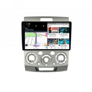 Navigatie dedicata cu Android Mazda BT-50 2005 - 2011, 8GB RAM, Radio GPS Dual Zone, Display 2K QLED 9.5" Touchscreen, Internet Wi-Fi si slot SIM 4G, Bluetooth, MirrorLink, USB, Waze 110613
