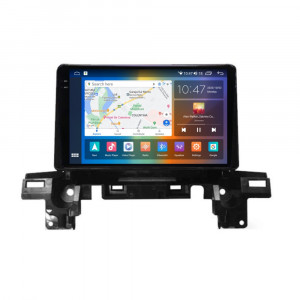 Navigatie dedicata cu Android Mazda CX-5 2017 - 2021, 8GB RAM, Radio GPS Dual Zone, Display 2K QLED 9.5" Touchscreen, Internet Wi-Fi si slot SIM 4G, Bluetooth, MirrorLink, USB, Waze 107433