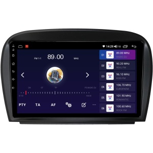 Navigatie dedicata cu Android Mercedes SL R230 2001 - 2012, 4GB RAM, Radio GPS Dual Zone, Display HD QLED 9" Touchscreen, Internet Wi-Fi si slot SIM 4G, Bluetooth, MirrorLink, USB 100256373