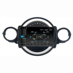 Navigatie dedicata cu Android Mini Clubman / Clubvan (R55) 2006 - 2014, 12GB RAM, Radio GPS Dual Zone, Display 2K QLED 9.5" Touchscreen, Internet Wi-Fi si slot SIM 4G, Bluetooth, MirrorLink, USB, Waze 99293