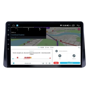 Navigatie dedicata cu Android Mitsubishi Eclipse Cross 2017 - 2020, 2GB RAM, Radio GPS Dual Zone, Display HD QLED 10" Touchscreen, Internet Wi-Fi si slot SIM 4G, Bluetooth, MirrorLink, USB 100290153