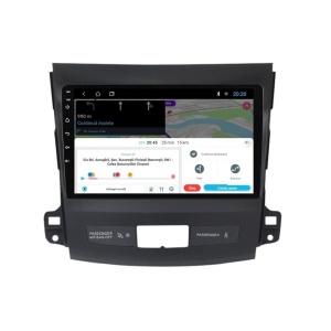Navigatie dedicata cu Android Mitsubishi Outlander II 2006 - 2012, 1GB RAM, Radio GPS Dual Zone, Display HD IPS 9" Touchscreen, Internet Wi-Fi, Bluetooth, MirrorLink, USB 100509333