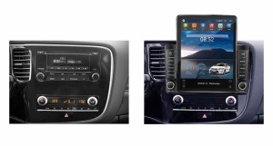 Navigatie dedicata cu Android Mitsubishi Outlander III 2019 - 2021, 1GB RAM, Radio GPS Dual Zone, Touchscreen IPS 9.7" HD tip Tesla, Internet Wi-Fi, Bluetooth, MirrorLink, USB 100494813