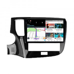 Navigatie dedicata cu Android Mitsubishi Outlander III 2019 - 2021, 8GB RAM, Radio GPS Dual Zone, Display 2K QLED 10.36" Touchscreen, Internet Wi-Fi si slot SIM 4G, Bluetooth, MirrorLink, USB, Waze 111003