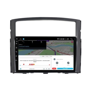 Navigatie dedicata cu Android Mitsubishi Pajero IV 2006 - 2018, 2GB RAM, Radio GPS Dual Zone, Display HD QLED 9" Touchscreen, Internet Wi-Fi si slot SIM 4G, Bluetooth, MirrorLink, USB 100290903