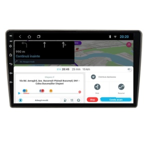 Navigatie dedicata cu Android Nissan Tiida 2004 - 2013, 1GB RAM, Radio GPS Dual Zone, Display HD IPS 9" Touchscreen, Internet Wi-Fi, Bluetooth, MirrorLink, USB 100528863