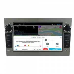 Navigatie dedicata cu Android Opel Corsa D 2006 - 2014, gri inchis, 2GB RAM, Radio GPS Dual Zone, Display HD 7" Touchscreen, Internet Wi-Fi, Bluetooth, MirrorLink, USB 113263
