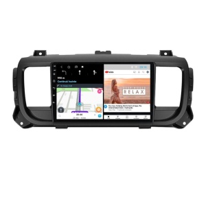 Navigatie dedicata cu Android Opel Vivaro C dupa 2019, 2GB RAM, Radio GPS Dual Zone, Display HD IPS 9" Touchscreen, Internet Wi-Fi, Bluetooth, MirrorLink, USB 100520223