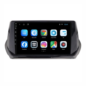 Navigatie dedicata cu Android Peugeot 2008 II dupa 2019, 4GB RAM, Radio GPS Dual Zone, Display HD IPS 9" Touchscreen, Internet Wi-Fi, Bluetooth, MirrorLink, USB - Img 3