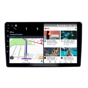 Navigatie dedicata cu Android Peugeot 307 2000 - 2013, 4GB RAM, Radio GPS Dual Zone, Display HD IPS 9" Touchscreen, Internet Wi-Fi, Bluetooth, MirrorLink, USB - Img 7