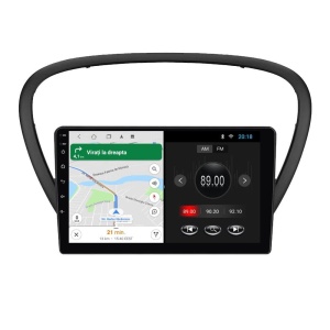 Navigatie dedicata cu Android Peugeot 607 2004 - 2011, 1GB RAM, Radio GPS Dual Zone, Display HD IPS 9" Touchscreen, Internet Wi-Fi, Bluetooth, MirrorLink, USB 100519293