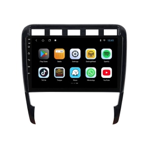 Navigatie dedicata cu Android Porsche Cayenne 2002 - 2010, 2GB RAM, Radio GPS Dual Zone, Display HD QLED 9" Touchscreen, Internet Wi-Fi si slot SIM 4G, Bluetooth, MirrorLink, USB 100271373