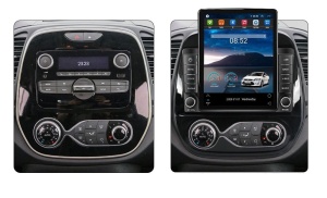 Navigatie dedicata cu Android Renault Captur I 2013 - 2020, 2GB RAM, Radio GPS Dual Zone, Touchscreen IPS 9.7" HD tip Tesla, Internet Wi-Fi, Bluetooth, MirrorLink, USB 100486893