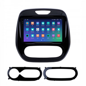Navigatie dedicata cu Android Renault Captur I 2013 - 2020, 8GB RAM, Radio GPS Dual Zone, Display 2K QLED 9.5" Touchscreen, Internet Wi-Fi si slot SIM 4G, Bluetooth, MirrorLink, USB, Waze 110363