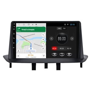 Navigatie dedicata cu Android Renault Megane III 2009 - 2016, 2GB RAM, Radio GPS Dual Zone, Display HD IPS 9" Touchscreen, Internet Wi-Fi, Bluetooth, MirrorLink, USB 100530153