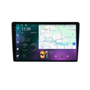 Navigatie dedicata cu Android SAAB 9-3 2007 - 2011, 12GB RAM, Radio GPS Dual Zone, Display 2K QLED 9.5" Touchscreen, Internet Wi-Fi si slot SIM 4G, Bluetooth, MirrorLink, USB