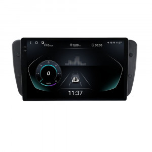 Navigatie dedicata cu Android Seat Ibiza IV 2008 - 2013, 12GB RAM, Radio GPS Dual Zone, Display 2K QLED 9.5" Touchscreen, Internet Wi-Fi si slot SIM 4G, Bluetooth, MirrorLink, USB, Waze 96093