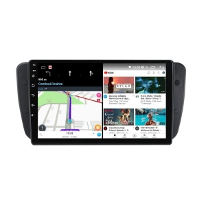 Navigatie dedicata cu Android Seat Ibiza IV 2008 - 2013, 4GB RAM, Radio GPS Dual Zone, Display HD QLED 9" Touchscreen, Internet Wi-Fi si slot SIM 4G, Bluetooth, MirrorLink, USB 100266723