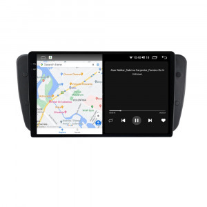 Navigatie dedicata cu Android Seat Ibiza IV 2008 - 2013, 8GB RAM, Radio GPS Dual Zone, Display 2K QLED 9.5" Touchscreen, Internet Wi-Fi si slot SIM 4G, Bluetooth, MirrorLink, USB, Waze 106553