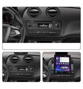 Navigatie dedicata cu Android Seat Ibiza IV 2014 - 2017, 4GB RAM, Radio GPS Dual Zone, Touchscreen IPS 9.7" HD tip Tesla, Internet Wi-Fi si slot SIM 4G, Bluetooth, MirrorLink, USB 100003333