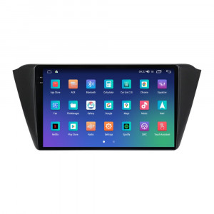 Navigatie dedicata cu Android Skoda Fabia III 2014 - 2021, 4GB RAM, Radio GPS Dual Zone, Display 2K QLED 9.5" Touchscreen, Internet Wi-Fi si slot SIM 4G, Bluetooth, MirrorLink, USB, Waze 108663