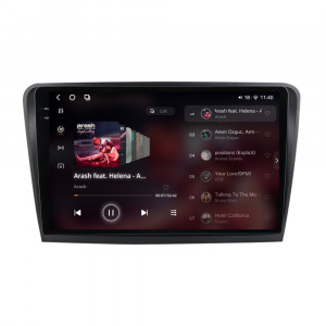 Navigatie dedicata cu Android Skoda Superb II 2008 - 2015, 12GB RAM, Radio GPS Dual Zone, Display 2K QLED 10.36" Touchscreen, Internet Wi-Fi si slot SIM 4G, Bluetooth, MirrorLink, USB, Waze 96153
