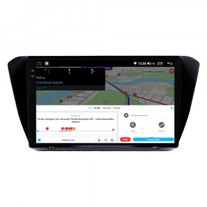 Navigatie dedicata cu Android Skoda Superb III 2015 - 2017, 4GB RAM, Radio GPS Dual Zone, Display 2K QLED 10.36" Touchscreen, Internet Wi-Fi si slot SIM 4G, Bluetooth, MirrorLink, USB, Waze 111893
