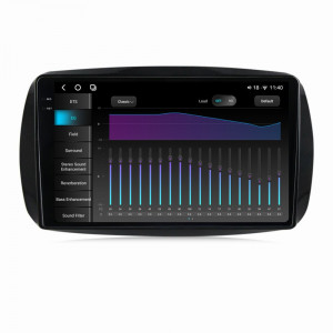 Navigatie dedicata cu Android Smart Forfour dupa 2014, 12GB RAM, Radio GPS Dual Zone, Display 2K QLED 9.5" Touchscreen, Internet Wi-Fi si slot SIM 4G, Bluetooth, MirrorLink, USB, Waze 98353