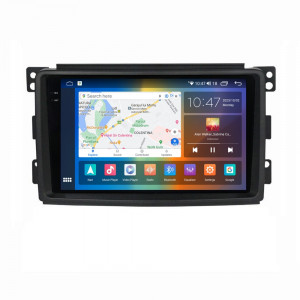 Navigatie dedicata cu Android Smart Fortwo 2007 - 2010, 8GB RAM, Radio GPS Dual Zone, Display 2K QLED 9.5" Touchscreen, Internet Wi-Fi si slot SIM 4G, Bluetooth, MirrorLink, USB, Waze 107103