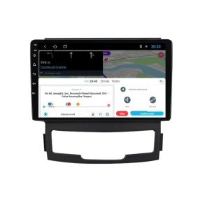 Navigatie dedicata cu Android Ssangyong Korando 2010 - 2013, 1GB RAM, Radio GPS Dual Zone, Display HD IPS 9" Touchscreen, Internet Wi-Fi, Bluetooth, MirrorLink, USB 100529223