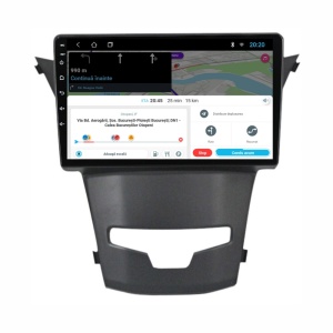 Navigatie dedicata cu Android Ssangyong Korando 2013 - 2019, 1GB RAM, Radio GPS Dual Zone, Display HD IPS 9" Touchscreen, Internet Wi-Fi, Bluetooth, MirrorLink, USB 100529493
