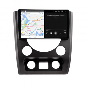 Navigatie dedicata cu Android Ssangyong Rexton 2012 - 2017, 4GB RAM, Radio GPS Dual Zone, Display 2K QLED 9.5" Touchscreen, Internet Wi-Fi si slot SIM 4G, Bluetooth, MirrorLink, USB, Waze 105573
