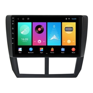 Navigatie dedicata cu Android Subaru Impreza / XV / WRX 2007 - 2014, 1GB RAM, Radio GPS Dual Zone, Display HD IPS 9" Touchscreen, Internet Wi-Fi, Bluetooth, MirrorLink, USB