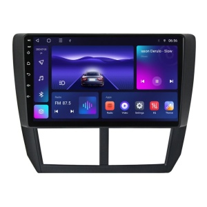 Navigatie dedicata cu Android Subaru Impreza / XV / WRX 2007 - 2014, 2GB RAM, Radio GPS Dual Zone, Display HD QLED 9" Touchscreen, Internet Wi-Fi si slot SIM 4G, Bluetooth, MirrorLink, USB 100257723