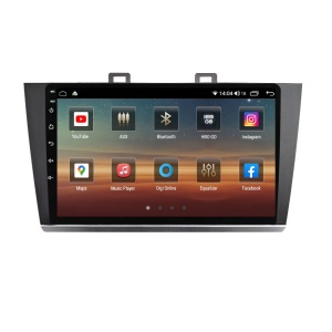 Navigatie dedicata cu Android Subaru Outback / Legacy 2014 - 2019, 4GB RAM, Radio GPS Dual Zone, Display HD QLED 9" Touchscreen, Internet Wi-Fi si slot SIM 4G, Bluetooth, MirrorLink, USB 100253643