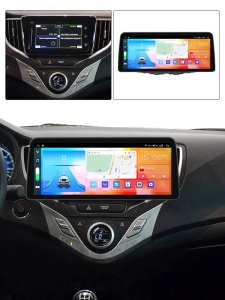 Navigatie dedicata cu Android Suzuki Baleno dupa 2016, 4GB RAM, Radio GPS Dual Zone, Display QLED 12.3" Touchscreen, Internet Wi-Fi si slot SIM 4G, Bluetooth, MirrorLink, USB 100299123