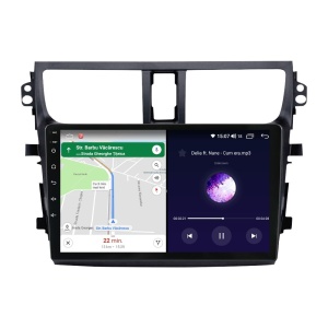 Navigatie dedicata cu Android Suzuki Celerio dupa 2014, 4GB RAM, Radio GPS Dual Zone, Display HD QLED 9" Touchscreen, Internet Wi-Fi si slot SIM 4G, Bluetooth, MirrorLink, USB 100280073