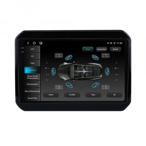 Navigatie dedicata cu Android Suzuki Ignis III dupa 2016, 12GB RAM, Radio GPS Dual Zone, Display 2K QLED 9.5" Touchscreen, Internet Wi-Fi si slot SIM 4G, Bluetooth, MirrorLink, USB, Waze 98663