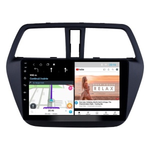 Navigatie dedicata cu Android Suzuki SX4 S-Cross dupa 2013, 1GB RAM, Radio GPS Dual Zone, Display HD IPS 9" Touchscreen, Internet Wi-Fi, Bluetooth, MirrorLink, USB 100509753