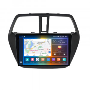 Navigatie dedicata cu Android Suzuki SX4 S-Cross dupa 2013, 4GB RAM, Radio GPS Dual Zone, Display 2K QLED 9.5" Touchscreen, Internet Wi-Fi si slot SIM 4G, Bluetooth, MirrorLink, USB, Waze 104483